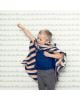 FERM LIVING - Plaid Little Stripe pour bébé 
