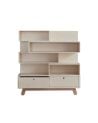 KUTIKAI - Bookcase - Peekaboo Collection - 120 x 38 cm 