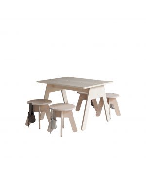 KUTIKAI - Table - Peekaboo collection - 80x60 cm 