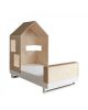 KUTIKAI - Toddler bed - Roof Collection - 160x80cm