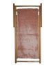 TOILES CHICS - Deck chair in fake fur - pink