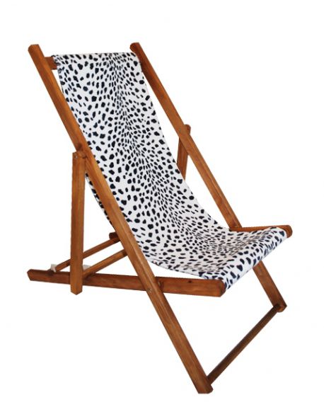 TOILES CHICS - Deck chair dalmatian