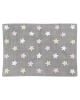 LORENA CANALS - TRICOLOR STARS - Grey/Pink - 120 X 160 cm