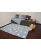 LORENA CANALS - TAPIS POIS - Bleu - 120 x 160 cm