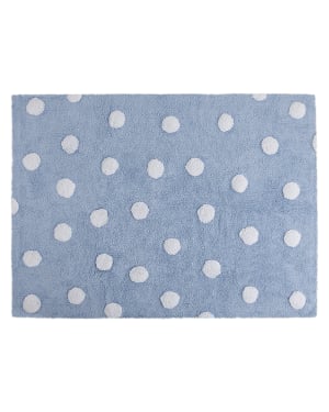 LORENA CANALS - TAPIS POIS - Bleu - 120 x 160 cm