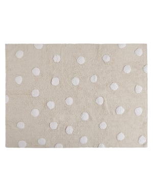 LORENA CANALS - TAPIS POIS - Beige - 120 x 160 cm