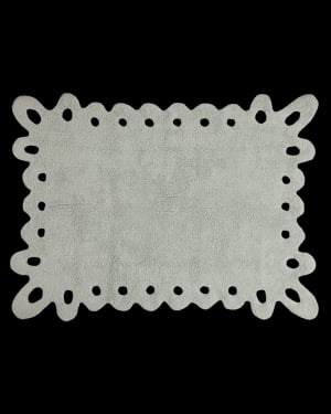 LORENA CANALS - TAPIS PUNITLLA - Gris/menthe - 120 x 160 cm