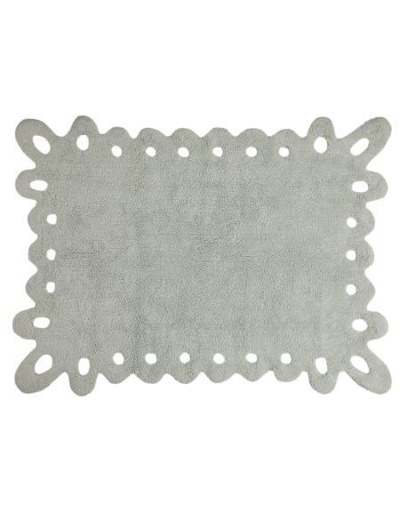LORENA CANALS - TAPIS PUNITLLA - Gris/menthe - 120 x 160 cm