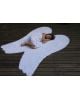 LORENA CANALS - TAPIS WING - Blanc - 120 x 160 cm